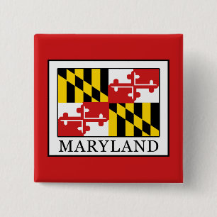 Maryland 15 Cm Square Badge