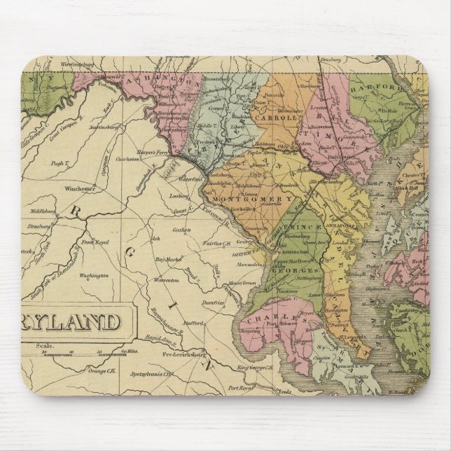 Maryland 3 mouse mat (Front)