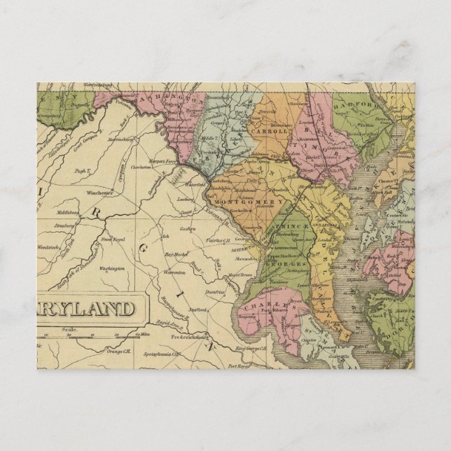 Maryland 3 postcard (Front)