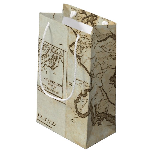 Maryland 4 small gift bag (Back Angled)