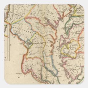 Maryland 4 square sticker