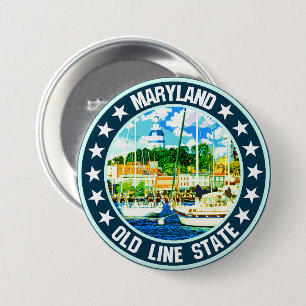 Maryland                                           7.5 cm round badge