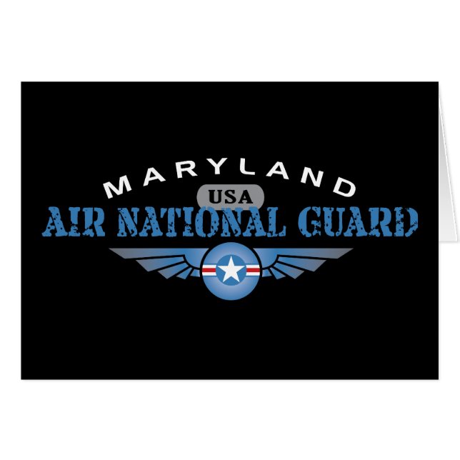 Maryland Air National Guard (Front Horizontal)