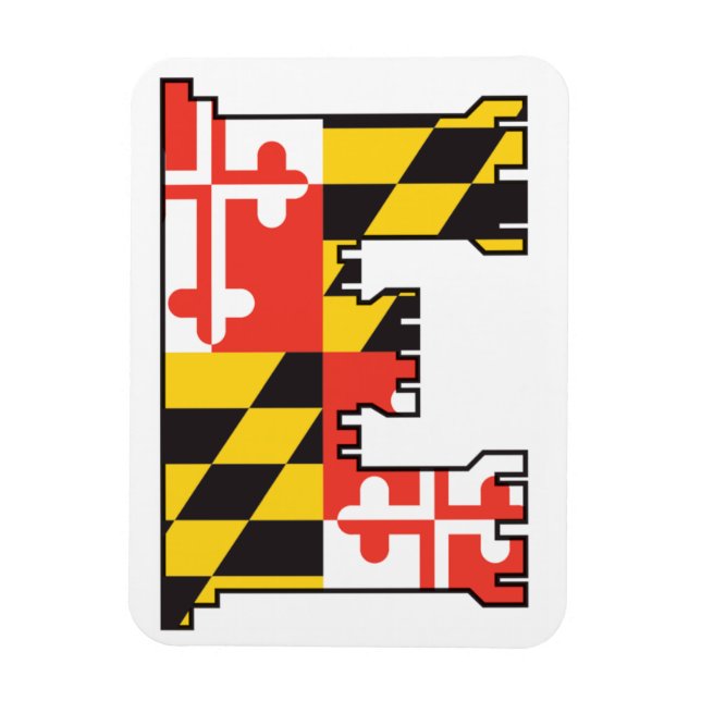 Maryland Army National Guard Engineer Magnet (Vertical)