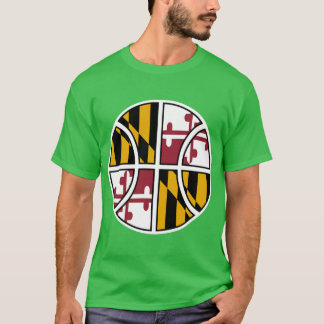 Maryland Basketball Sticker T-Shirt