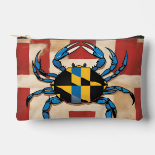 Maryland Blue Crab Accessory Pouch