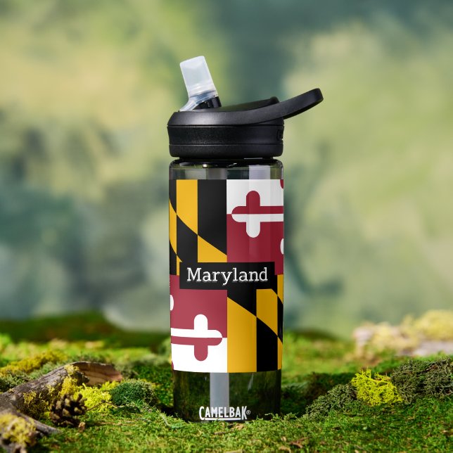 Maryland bottle, patriotic Maryland Flag Water Bottle (Outdoor)