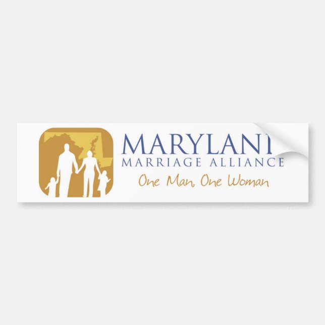 Maryland Bumper Sticker (Front)
