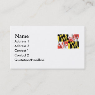 MARYLAND BUSINESS CARD