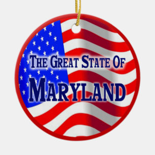 Maryland Ceramic Tree Decoration