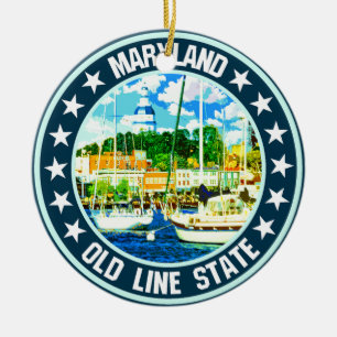Maryland                                           ceramic tree decoration