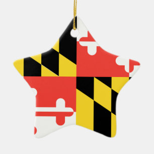MARYLAND CERAMIC TREE DECORATION