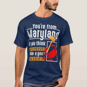 Maryland Chesapeake Bay Blue Crabs Classic TShirt