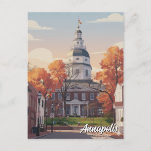 Maryland Chesapeake Bay Travel Postcard