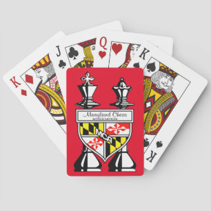 MARYLAND CHESS PLAYING CARDS