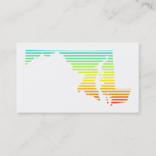 maryland chill fade business card