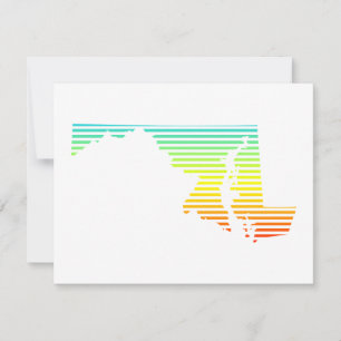maryland chill fade invitation