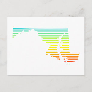 maryland chill fade postcard