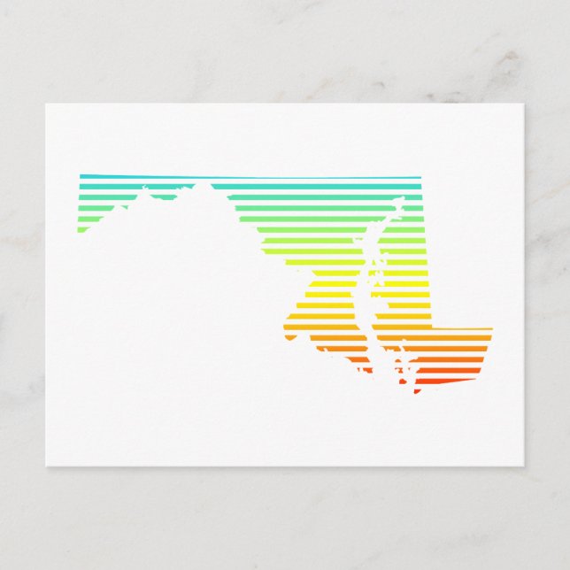 maryland chill fade postcard (Front)