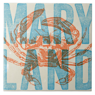 Maryland Crab Ceramic Tile