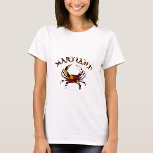 Maryland Crab Flag T-Shirt