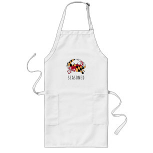 Maryland Crab "Seasoned" Long Apron