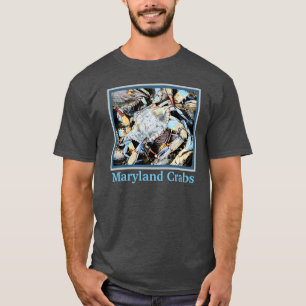 Maryland Crabs Crabby Crab Sweatshirt or Tee Shirt
