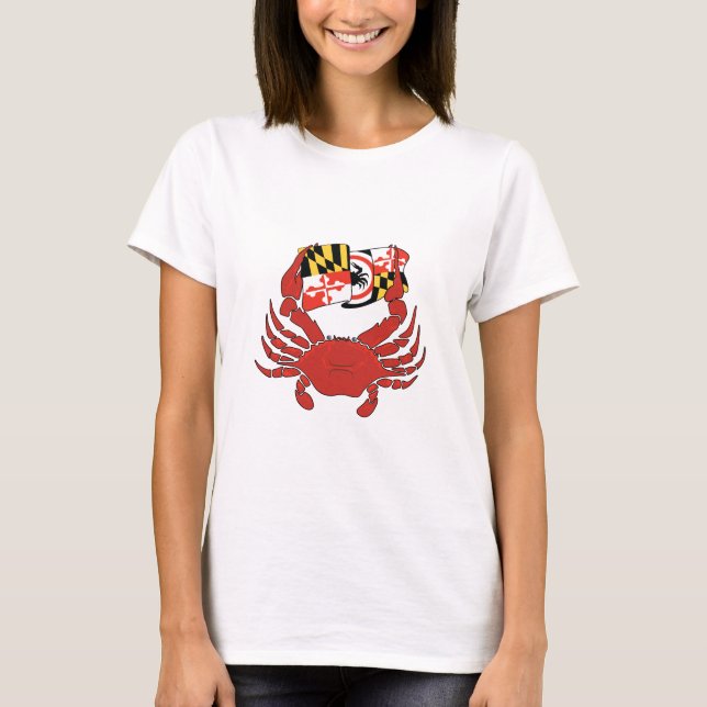 Maryland Crabs T-Shirt (Front)