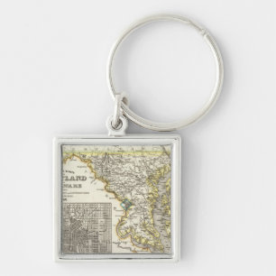 Maryland, Delaware Key Ring