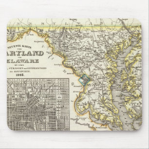 Maryland, Delaware Mouse Mat