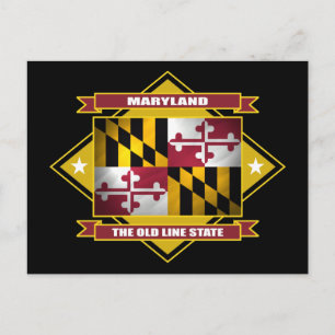 Maryland Diamond Postcard