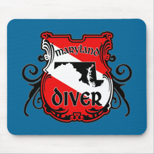 Maryland Diver Mouse Mat