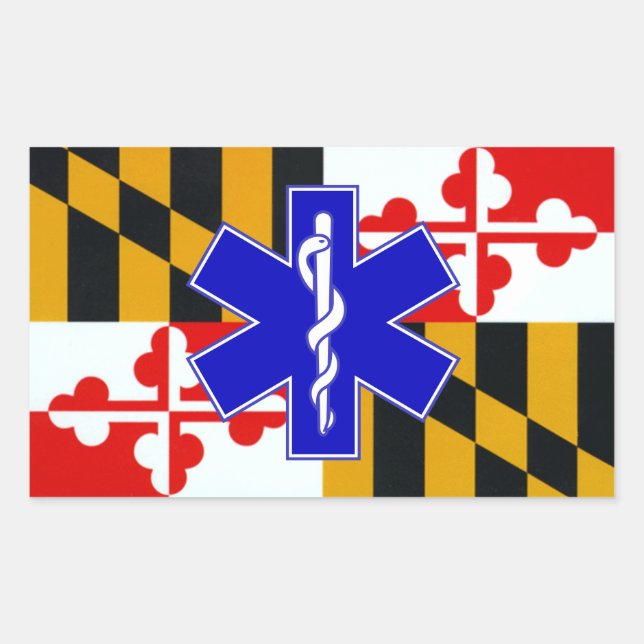 Maryland EMT sticker (Front)
