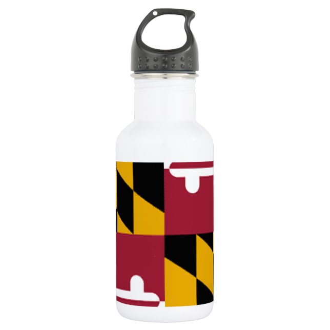 Maryland Flag 532 Ml Water Bottle (Front)