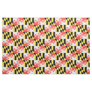 MARYLAND Flag 9x13.5 Fabric