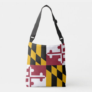 Maryland flag, American state flag Crossbody Bag