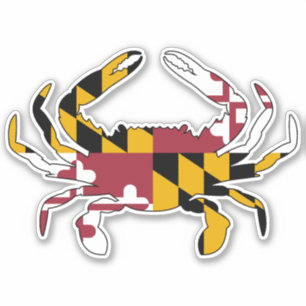 Maryland Flag Blue Crab