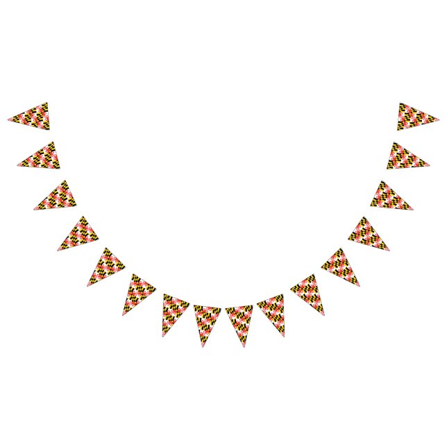 Maryland Flag bunting banner (All)