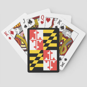Maryland Flag Classic Playing Cards