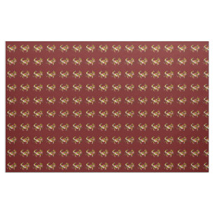 Maryland flag crab fabric yard