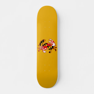 Maryland Flag Crab Skateboard
