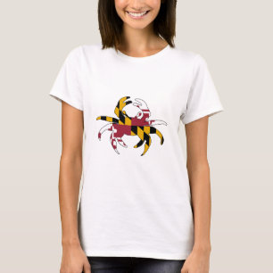 Maryland Flag Crab T-Shirt