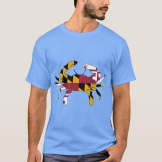 Maryland Flag Crab T-Shirt