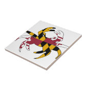 Maryland Flag Crab Tile (Side)