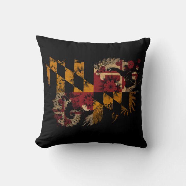 Maryland Flag Cushion (Front)