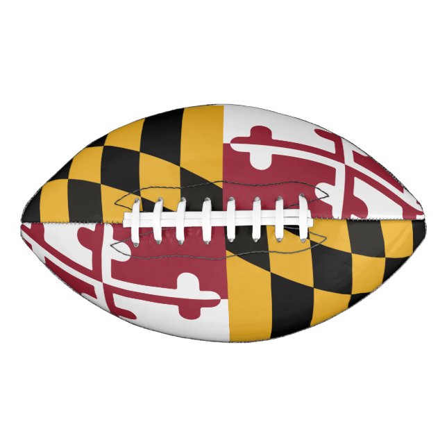 Maryland Flag football - 2 panel American Football (Front)