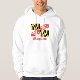 maryland flag hoodie