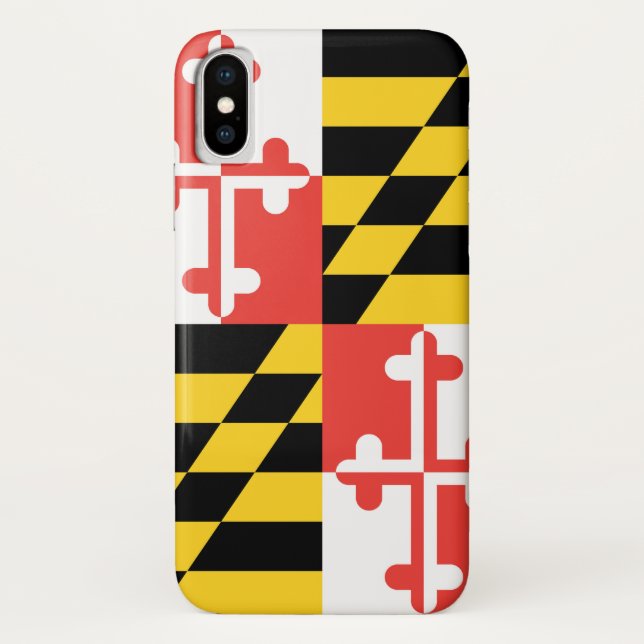 Maryland Flag iPhone / iPad case (Back)