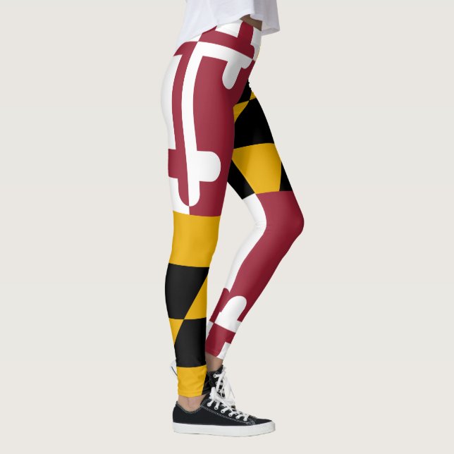 Maryland Flag Leggings (Right)