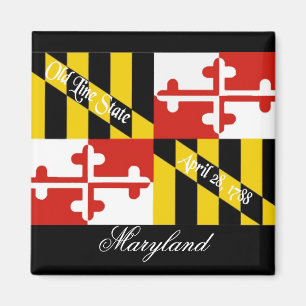 Maryland Flag Magnet
